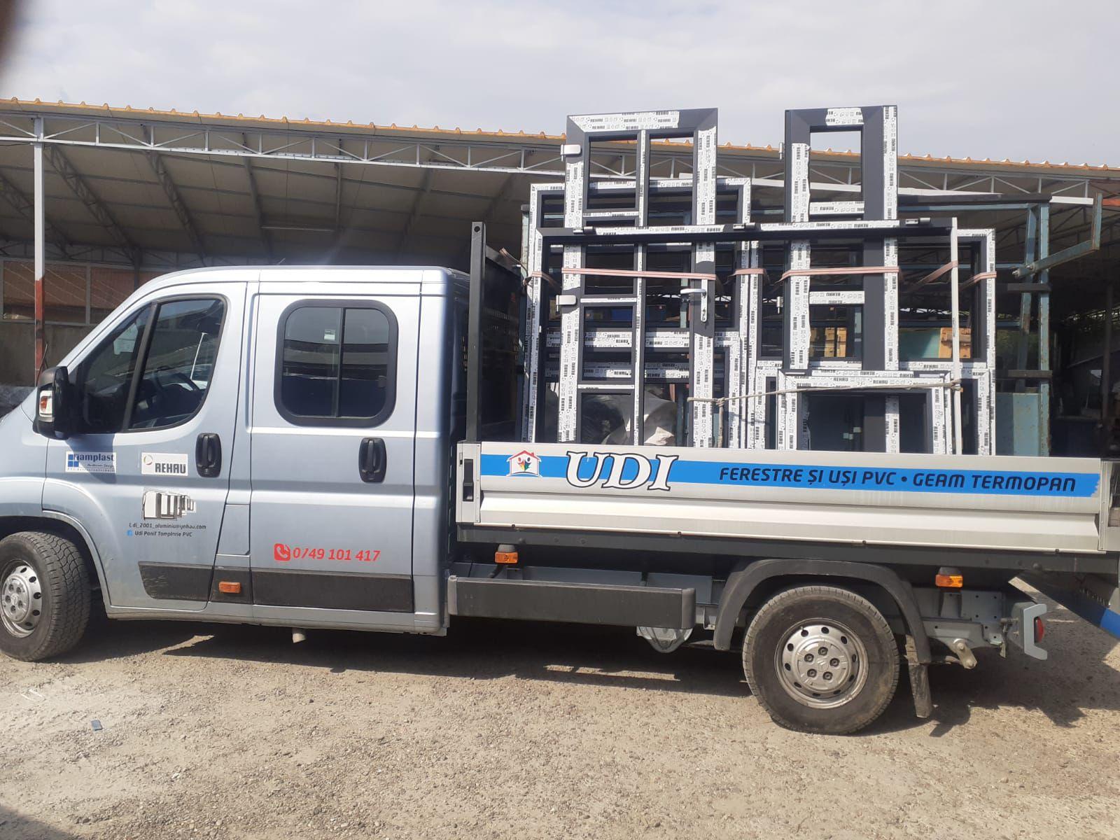 Lucrare de tamplarie PVC montata de UDI Aluminiu